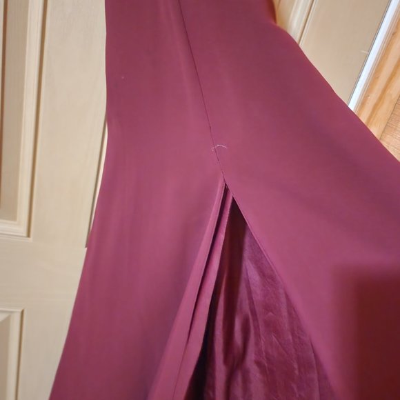 Floor length bridesmaid gown - Picture 4 of 10